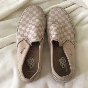 Checkered vans
